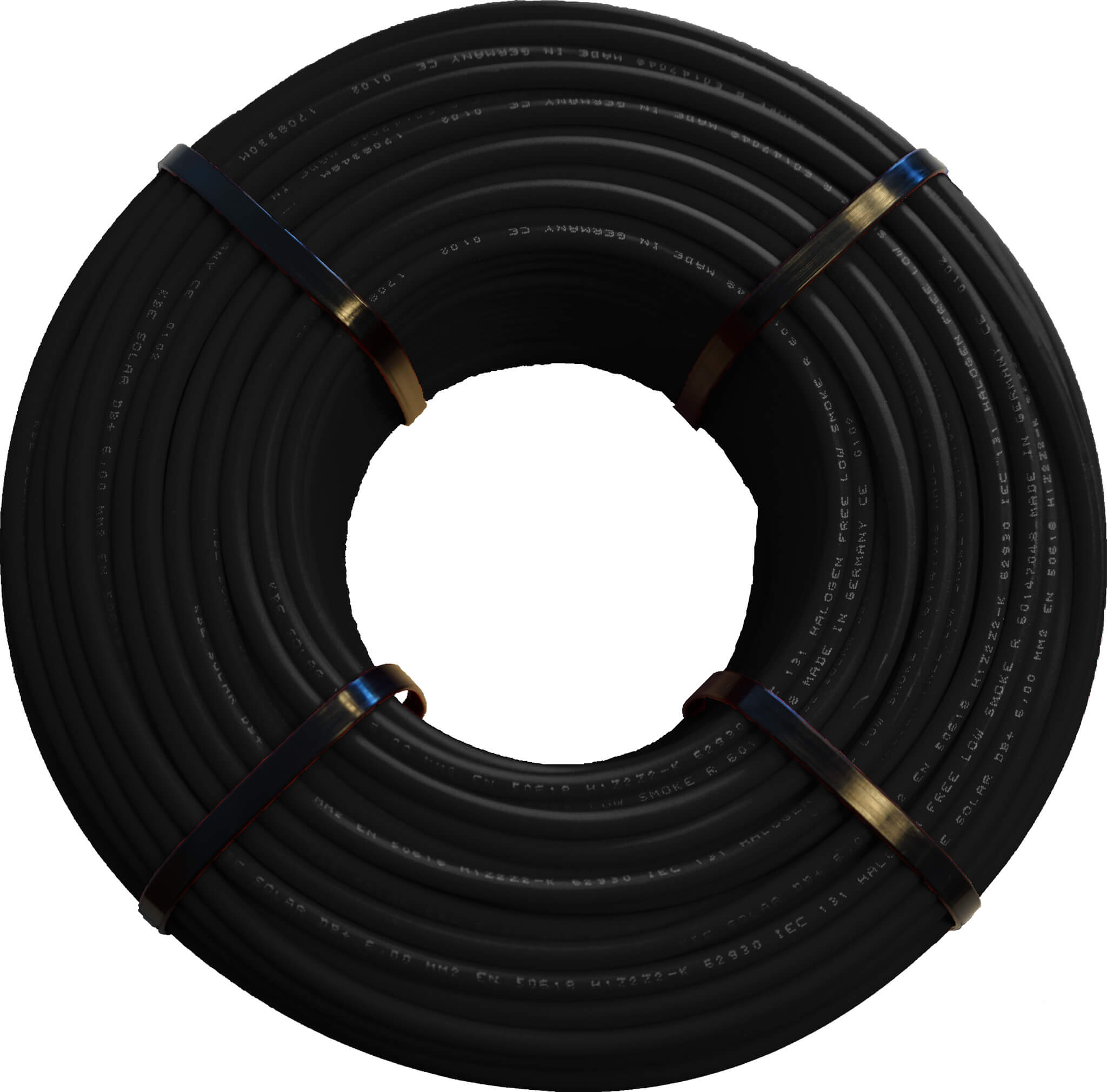 KBE Solar DB+, 4mm², 100m, zwart