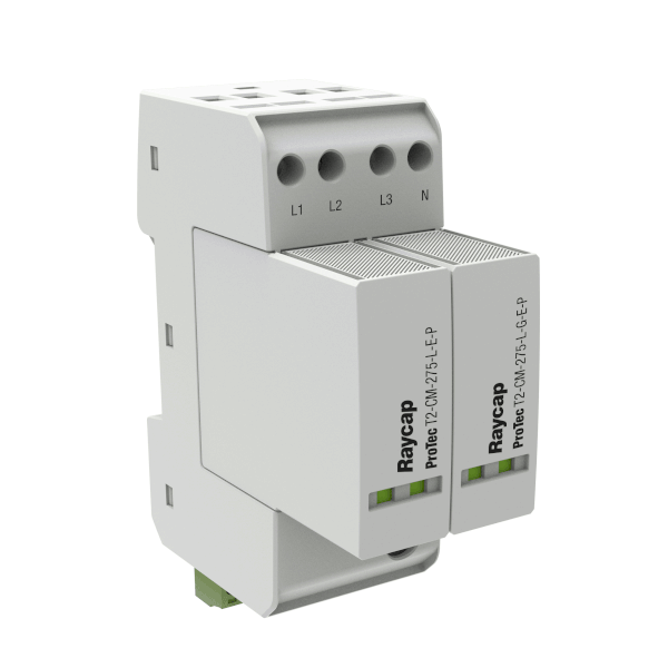 Raycap AC-overspanningsbeveiliging type II+III voor AC-Wallboxen