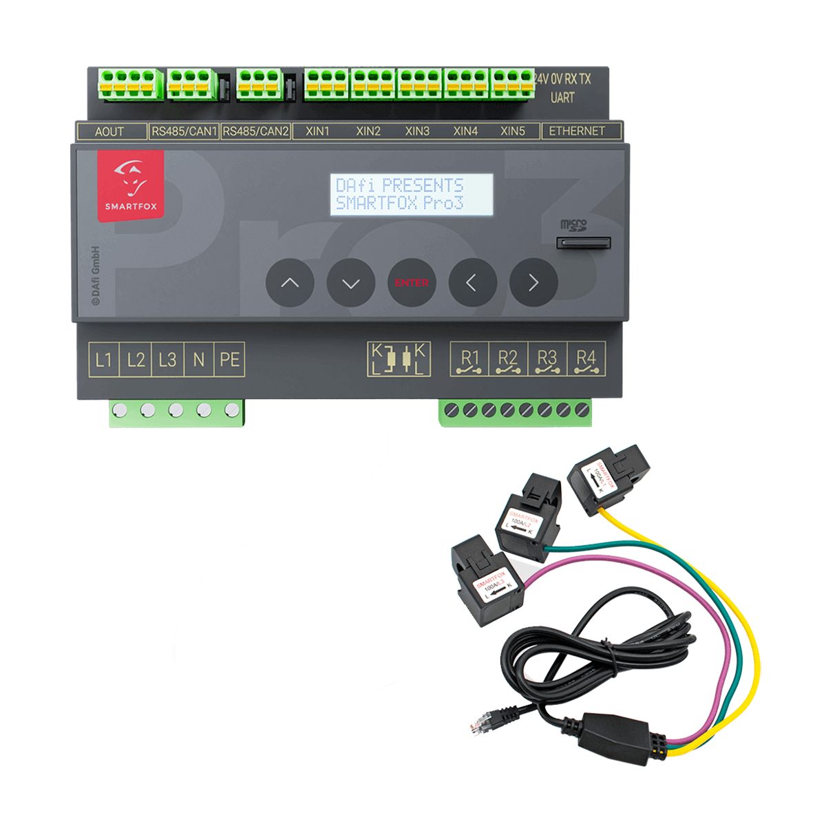 SmartFox Pro 3 energiemanager incl. 100A stroomtransformator