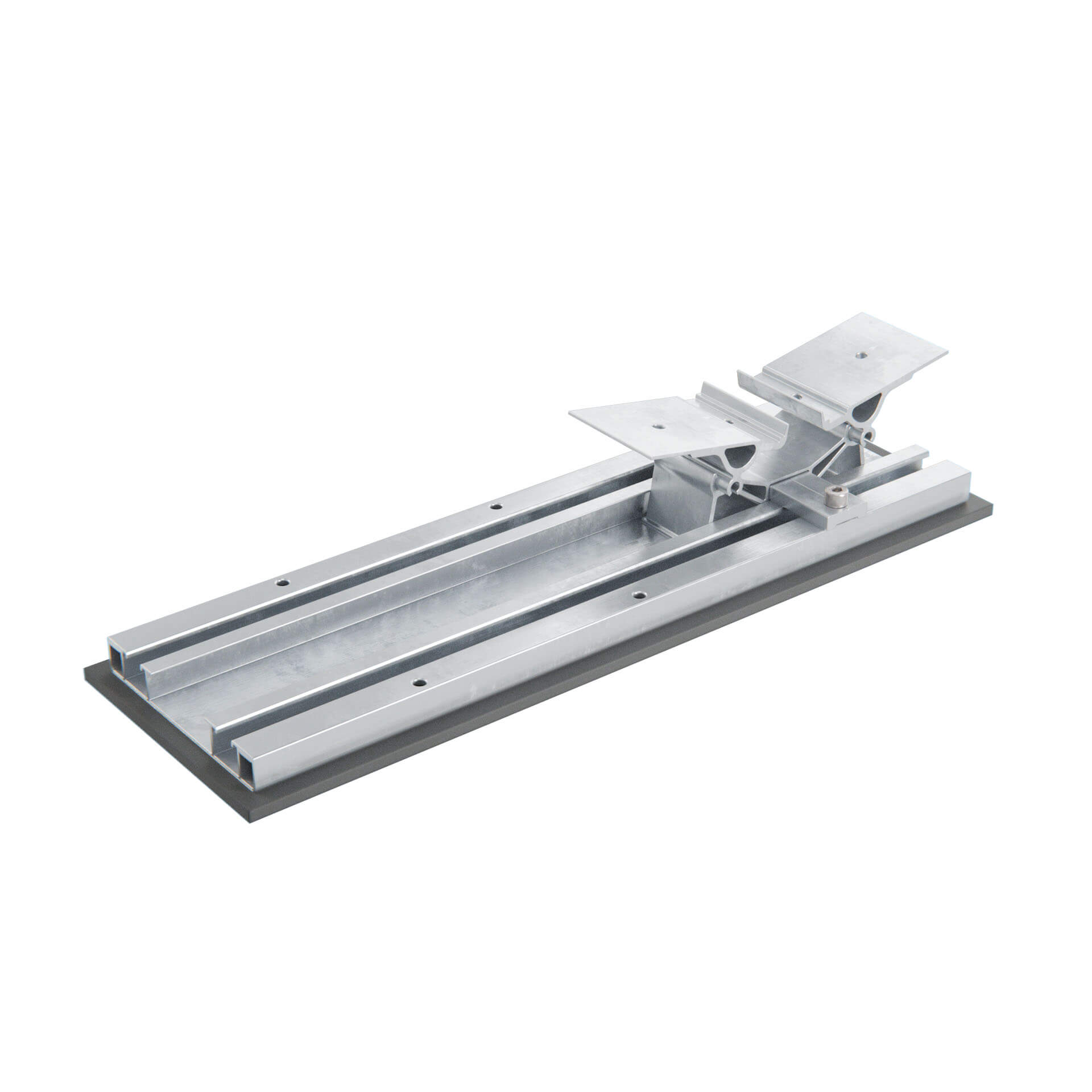 Alumero easySPEED-basisplaat 140x480 m. Dubbele steun (S)