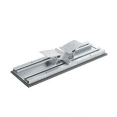 Alumero easySPEED-basisplaat 140x480 m. Dubbele steun (L)