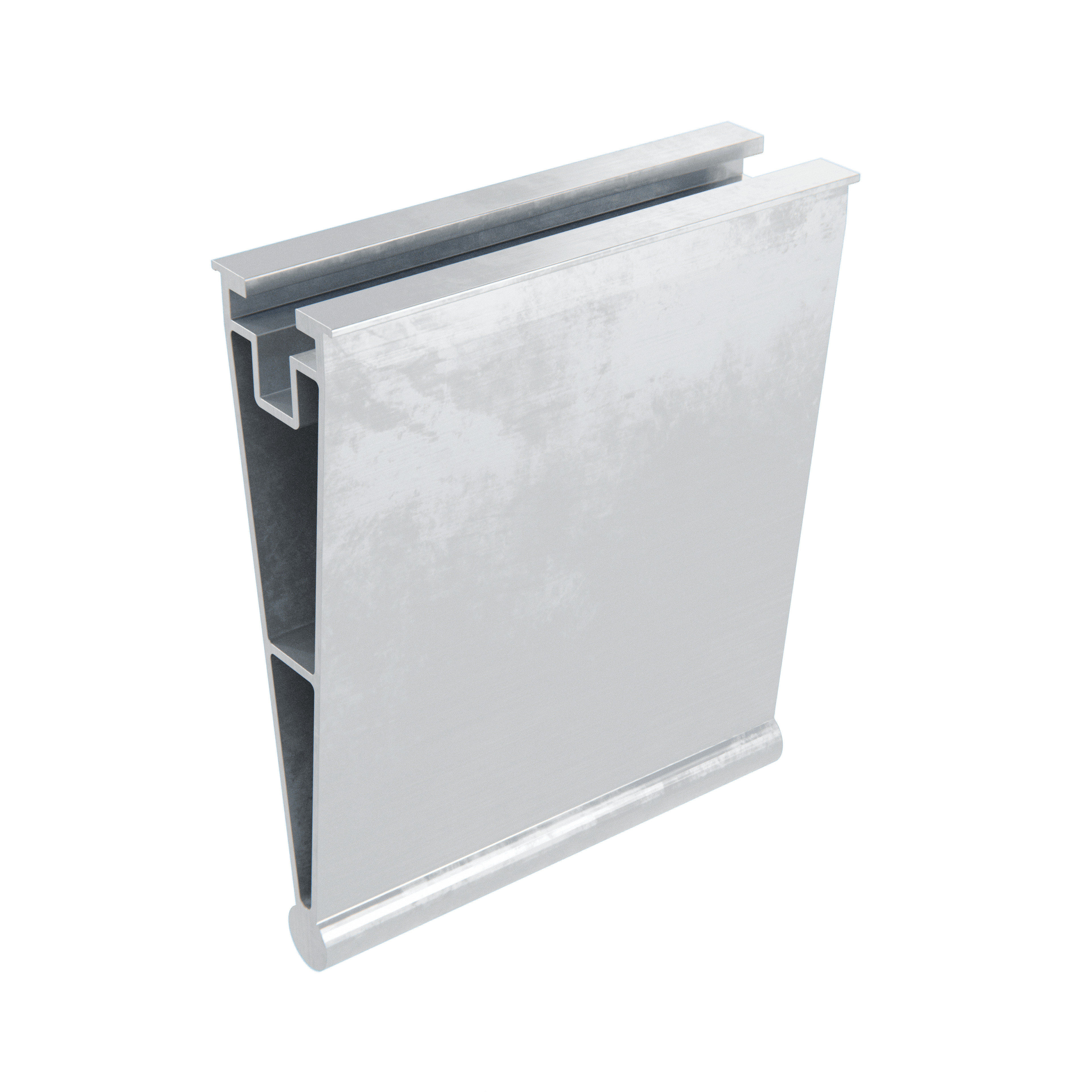 Alumero easyBRIDGE Tilt trapeziumplaatbrug achterdeel Plus