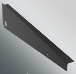 Blubase Connect Zijplaat landscape links zwart