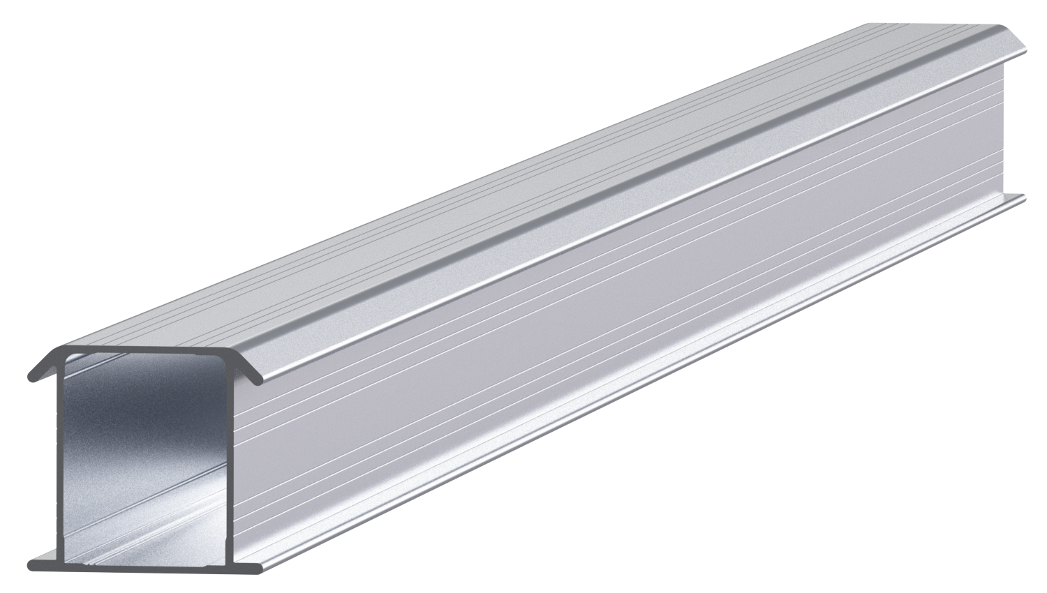 ClickFit EVO Montagerail Aluminium 5770 mm