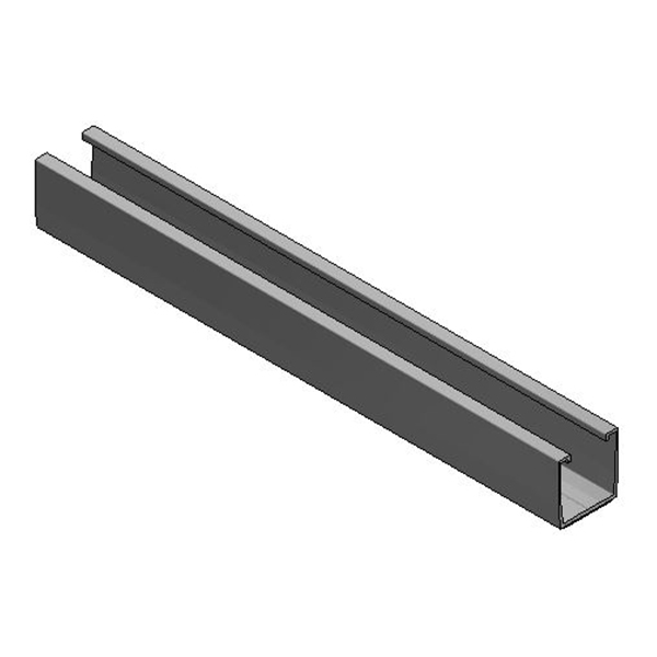 ValkPitched Aluminium trapezium profiel met EPDM | L=440 mm