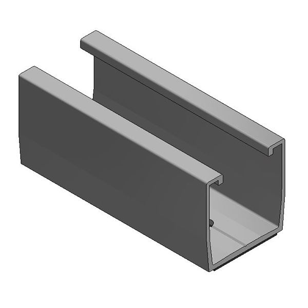 ValkPitched Aluminium trapezium profiel met EPDM | L=480 mm
