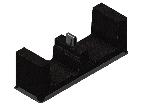 ValkPro+ rubber tegel drager voor PVC daken