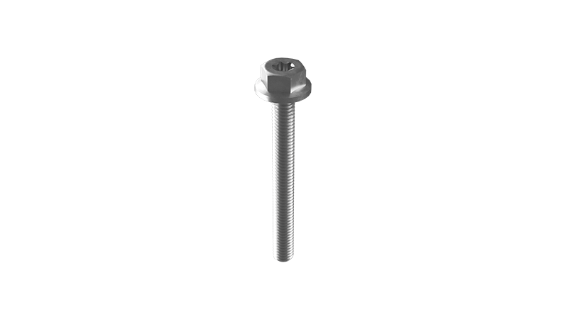 ClickFit Montage schroef M6 x 55mm Zwart