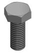 Valk RVS tapbout M8x20 mm