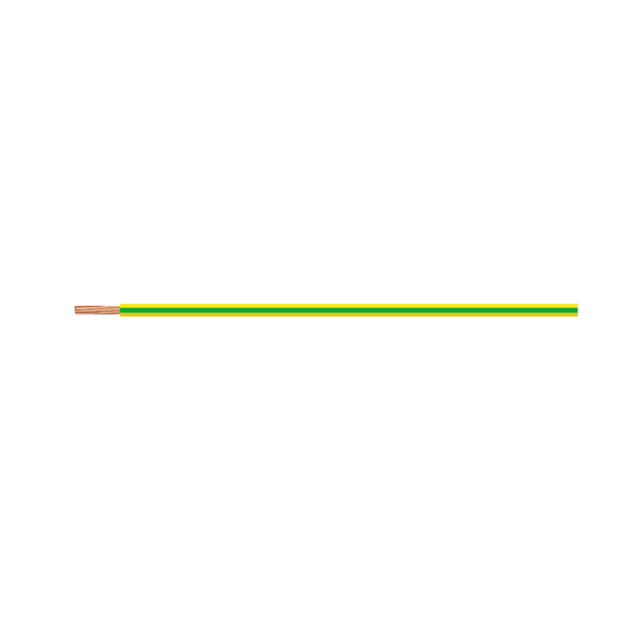 Kernkabel H07V-R 16 mm, groen-geel, 100m band, star