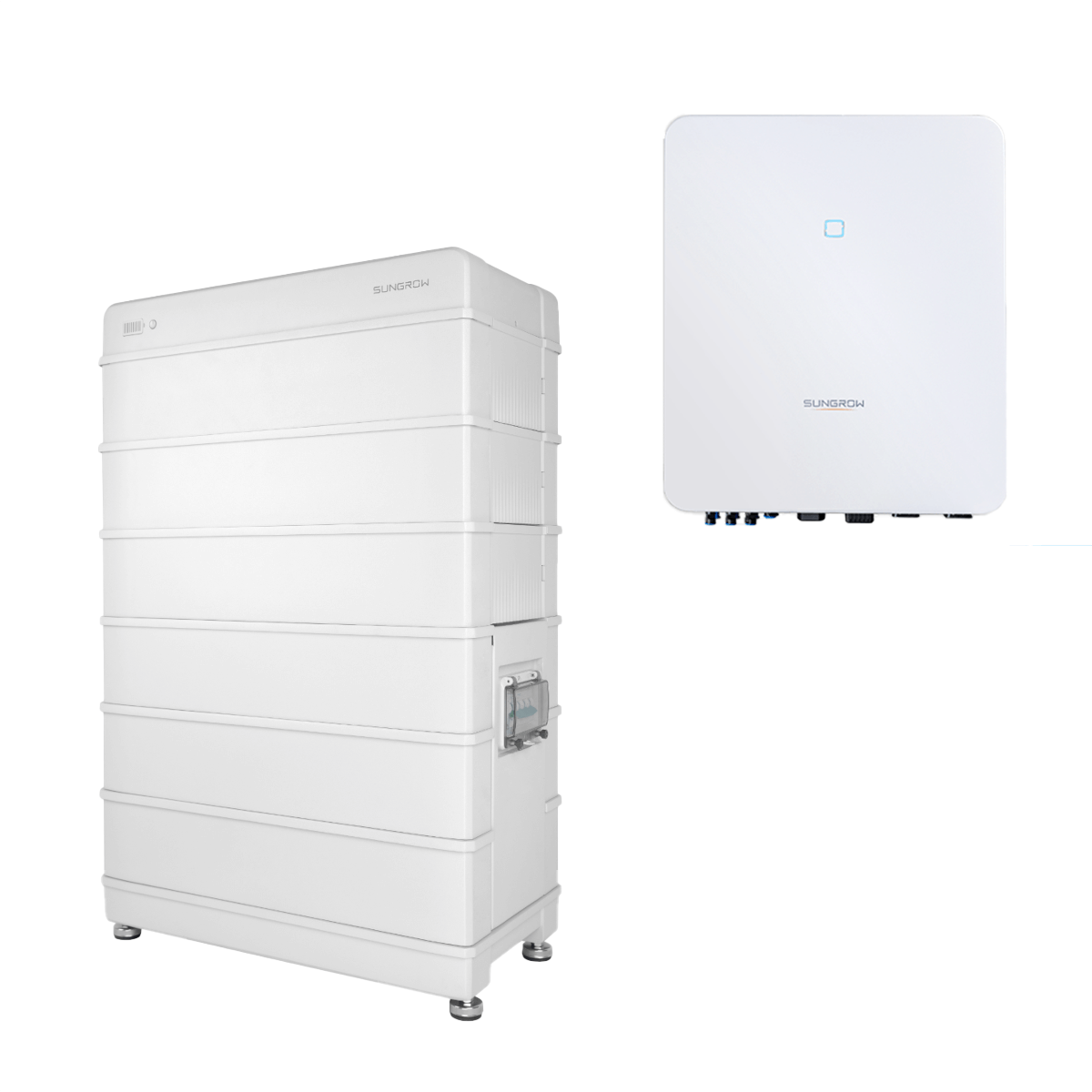 Sungrow SBR192 met Sungrow Hybrid HV SH10RT-20 V11