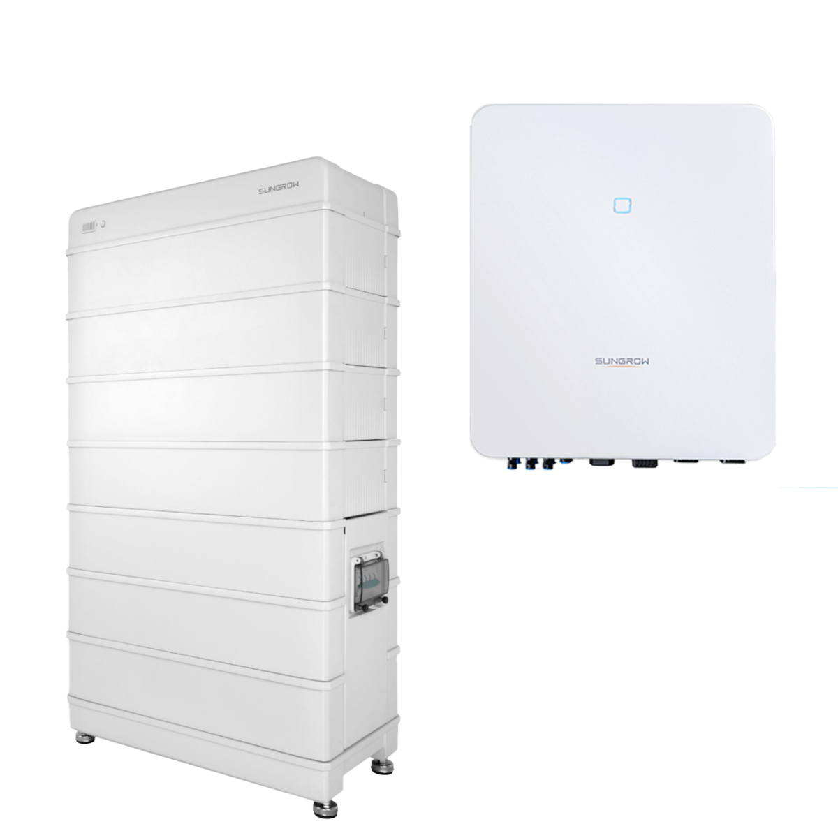 Sungrow SBR224 met Sungrow Hybrid HV SH10RT-20 V11