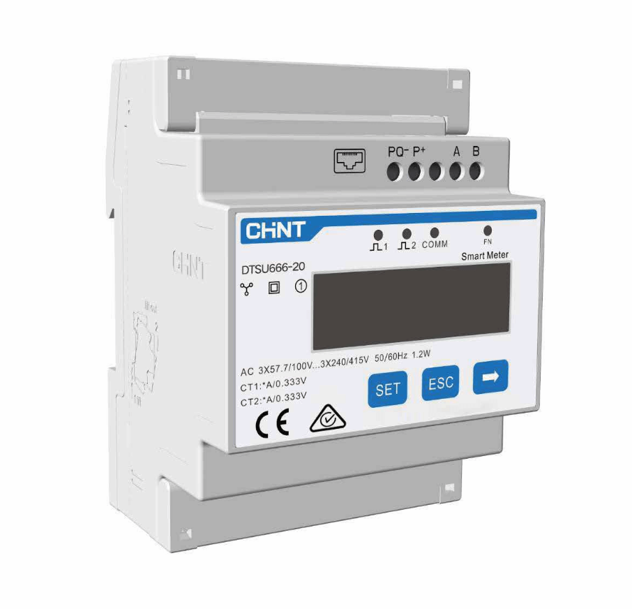 Sungrow 2 CT meter - indirect - DTSU666-20