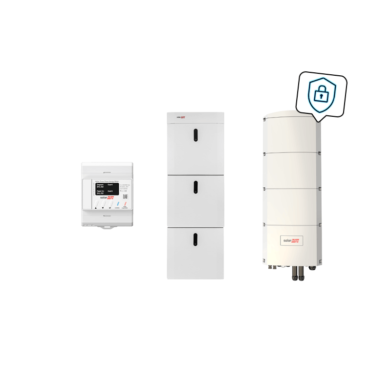 SolarEdge Home pakket met SE8K-RWB48 en 14,55 kWh