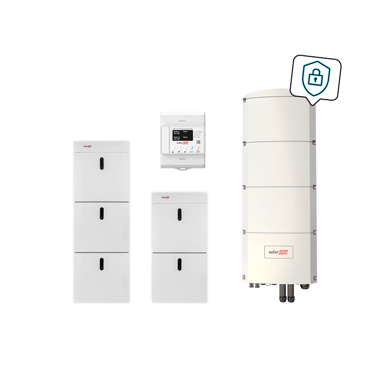 SolarEdge Home pakket met SE10K-RWB48 en 24,25 kWh