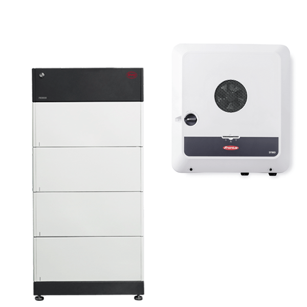 BYD premium accubox HVS 10.2 hoog voltage met Fronius Symo Gen24 4.0 Plus