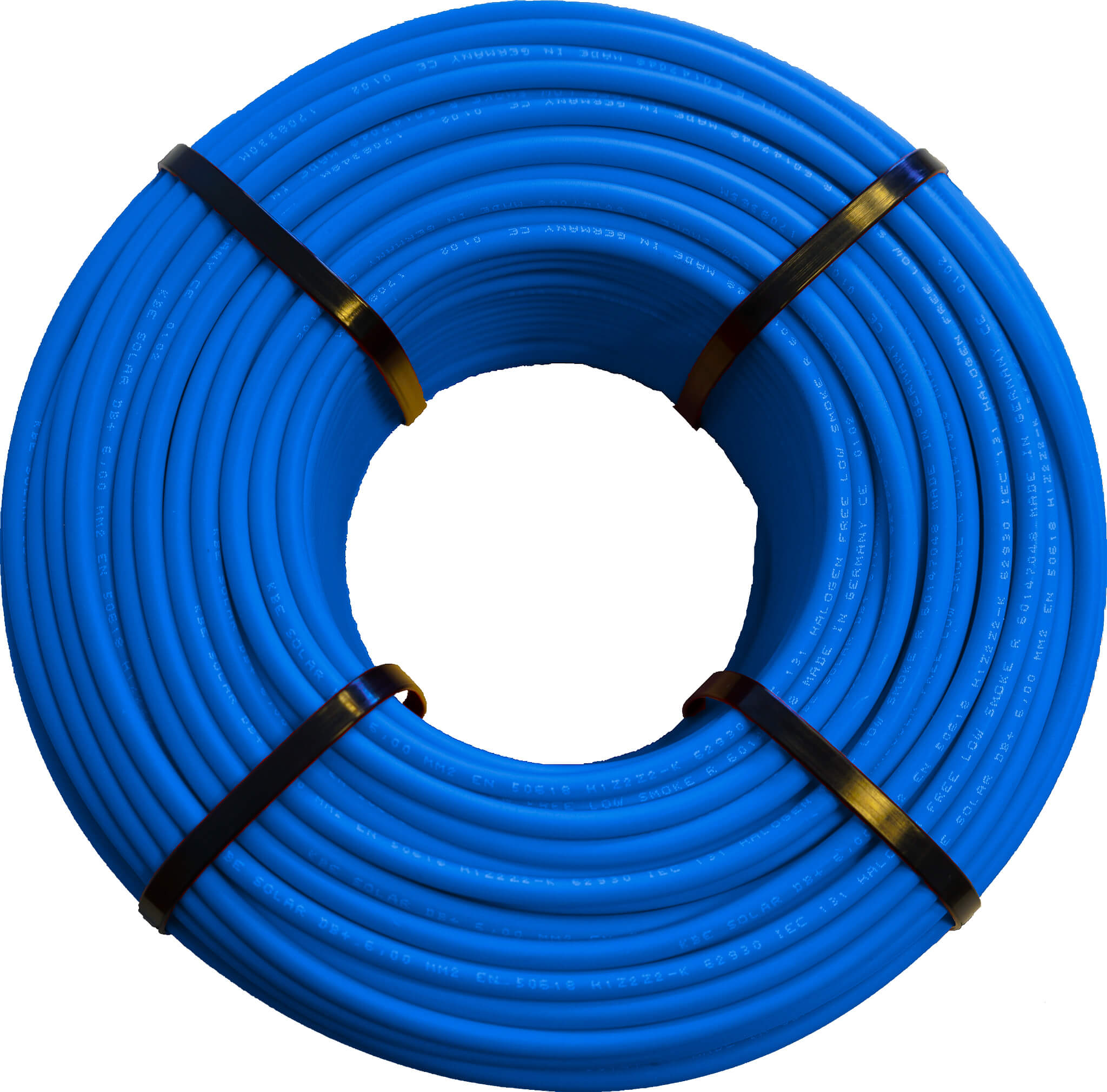 KBE Solar DB+, 6mm², 100m, blauw